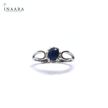 Single Sapphire Ring 1