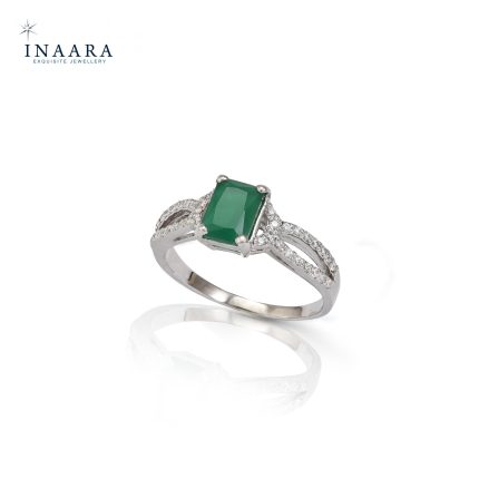 Green – Diamond Style Ring 1
