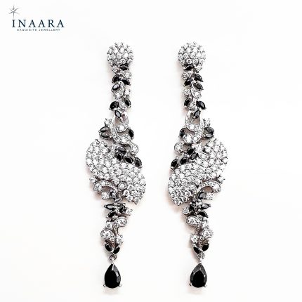 Onyx Earrings – Black