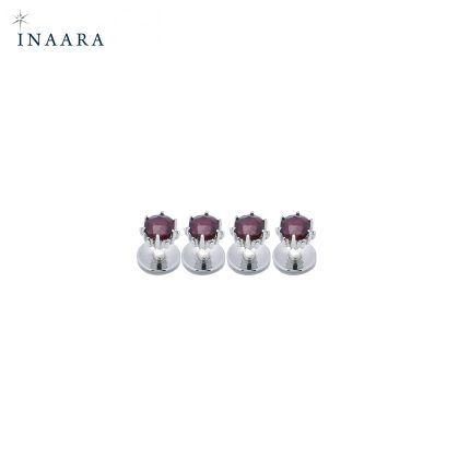 Buttons Single Garnet