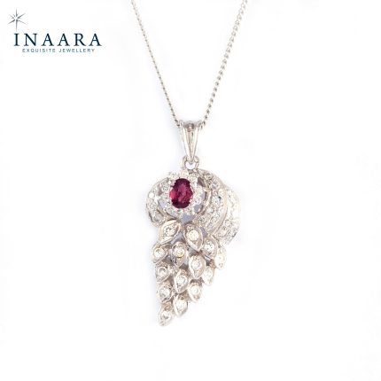 Elegant Ruby Pendant