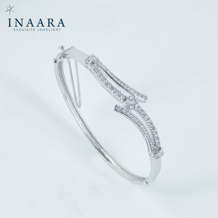 Sparkling Ribbon Bangle