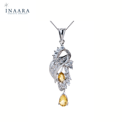 Golden Topaz Pendant