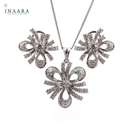 Butterfly Pendant Set