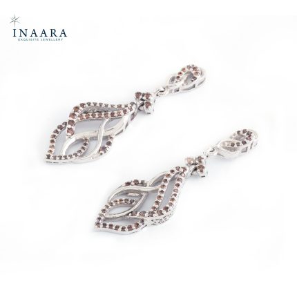 Colored Zircon Earrings 1