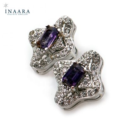Elegant Amethyst Earrings 1