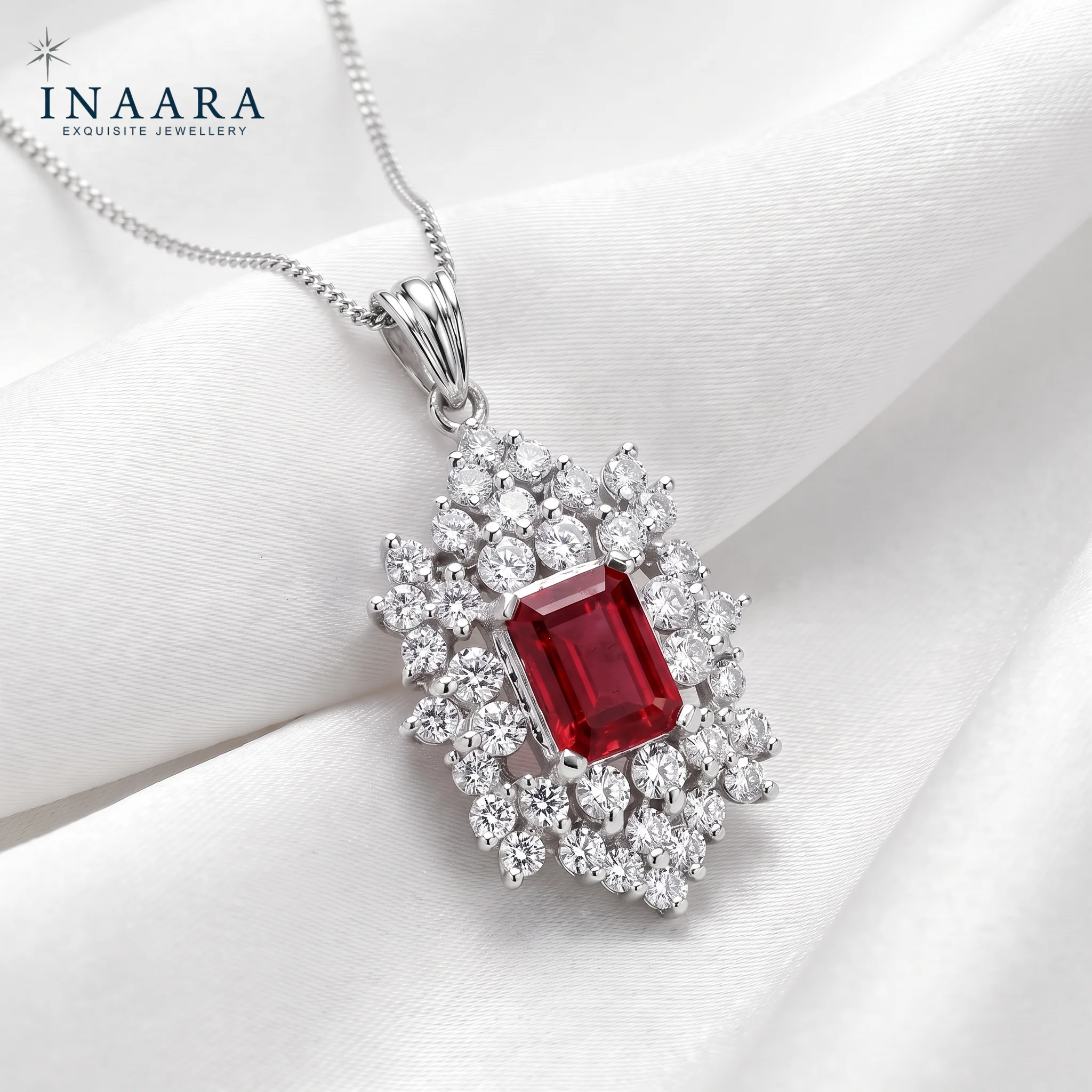 Untitled design (18) Garnet Queen Pendant - Image 1