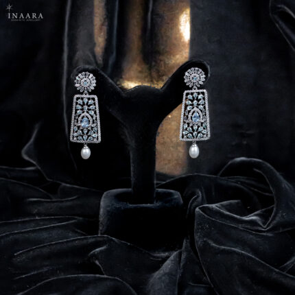 Crown Aqua Earrings 4