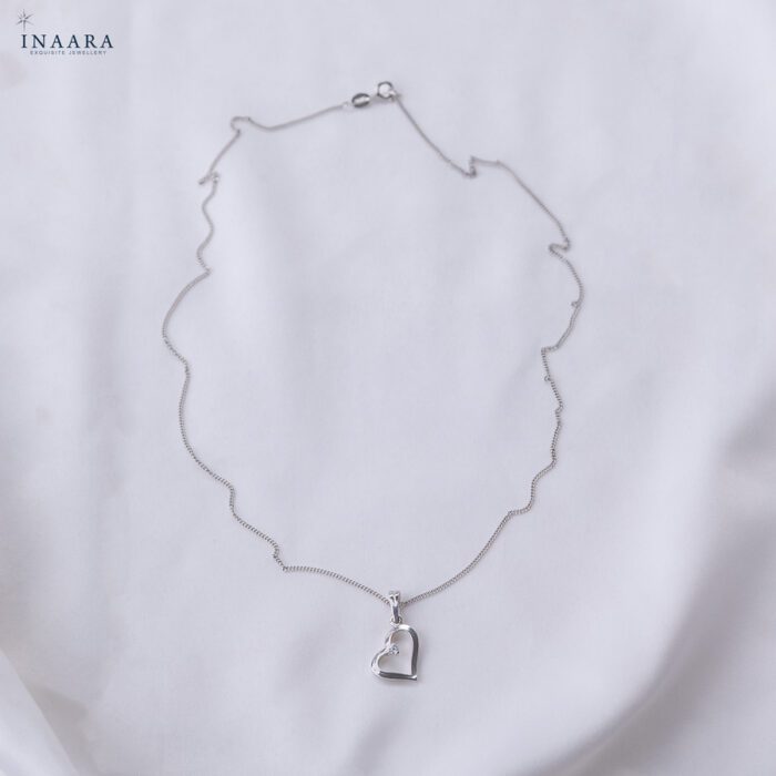 Halo Heart Pendant - Image 2