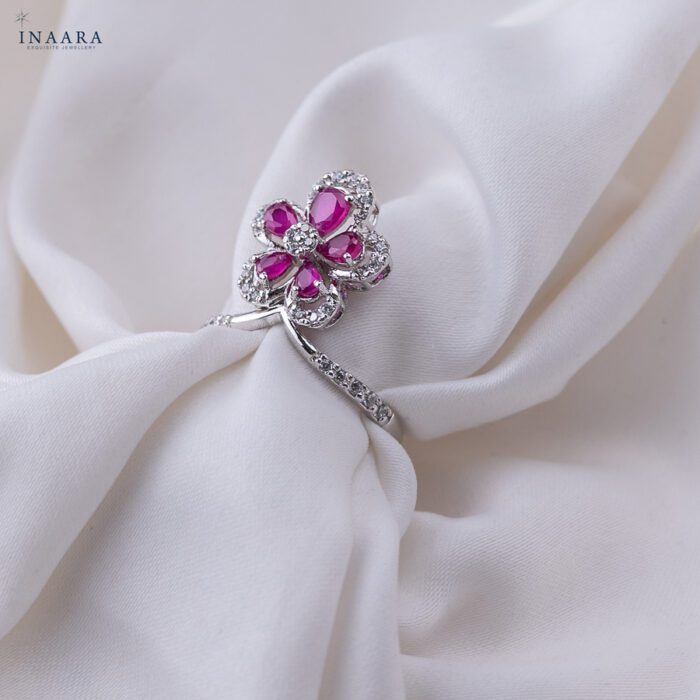 Ruby Bloom Ring 1 Ruby Bloom Ring - Image 1