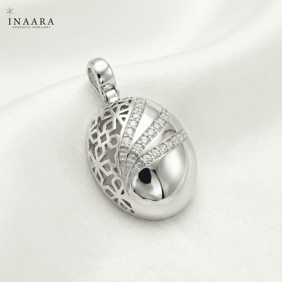 Untitled design (8) (1) Oval Dome Pendant - Image 1
