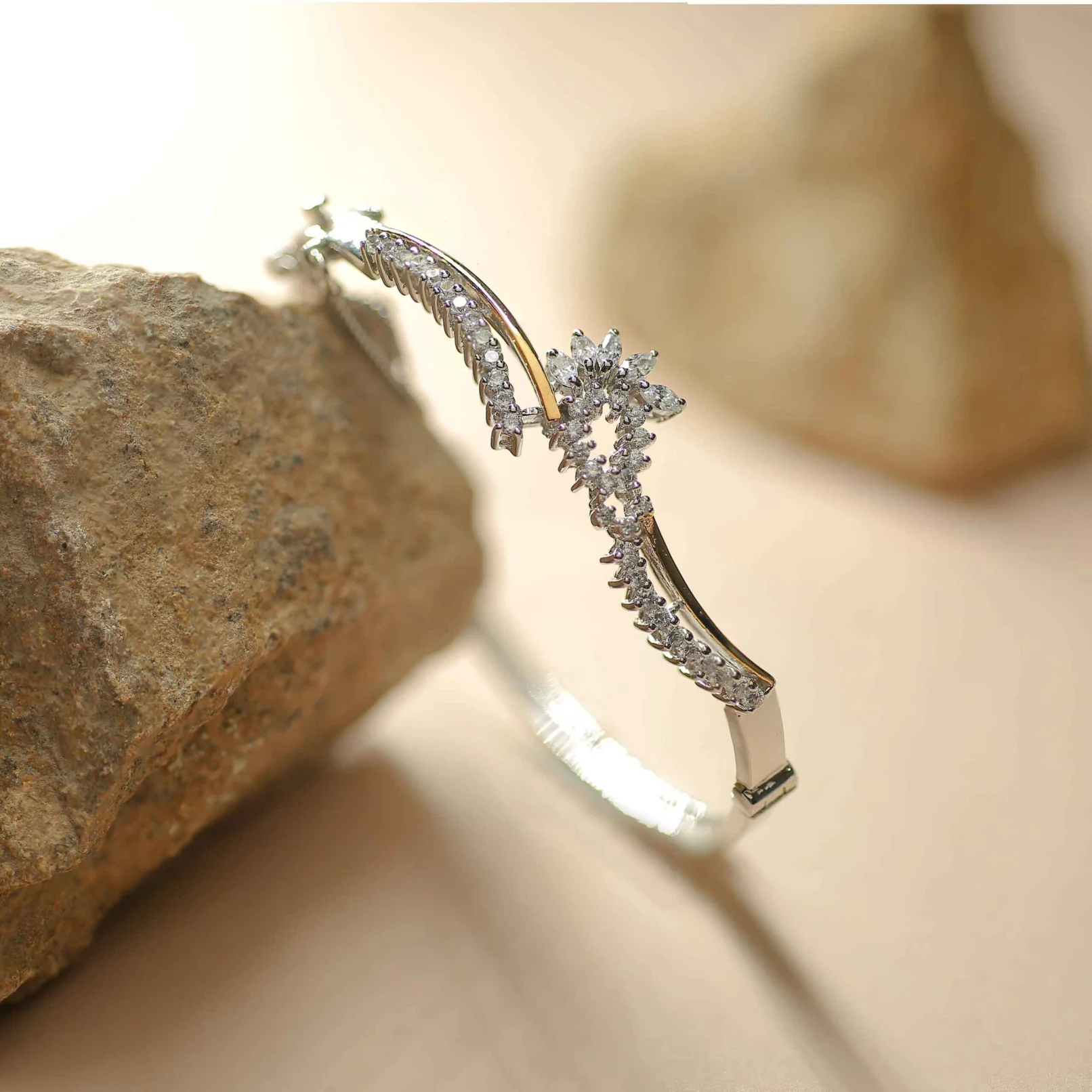 Golden Whisper Bangle 1